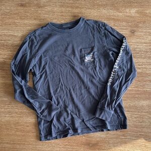 Vineyard Vines Boys’ Crewneck Hockey Whale Long-Sleeve T-Shirt